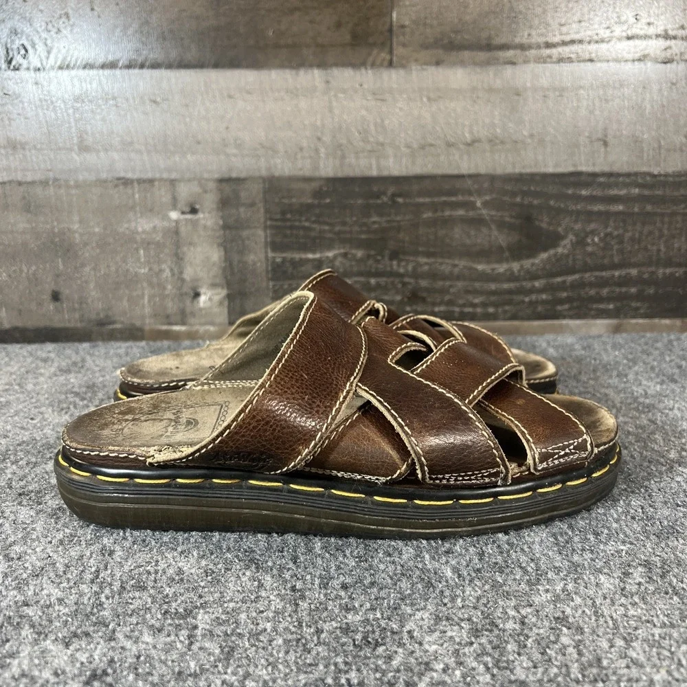 Vintage Dr. Martens England Leather Fisherman Chunky Sandals Y2K 90's Mens 11